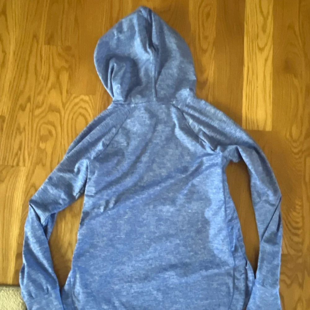 Athleta Uptempo Blue Hoodie Sweatshirt, women’s XS - Picture 5 of 5
